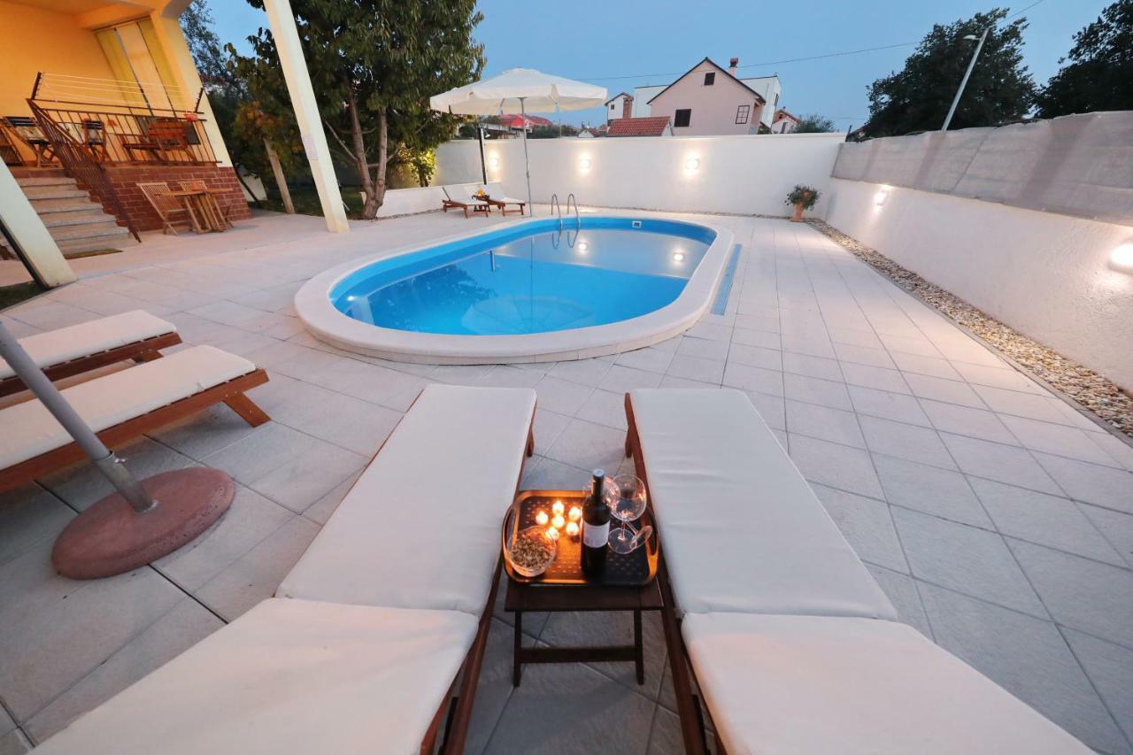 Hacienda Mia With Pool,Bbq, Yacuzzi,Free Parking 자다르 외부 사진